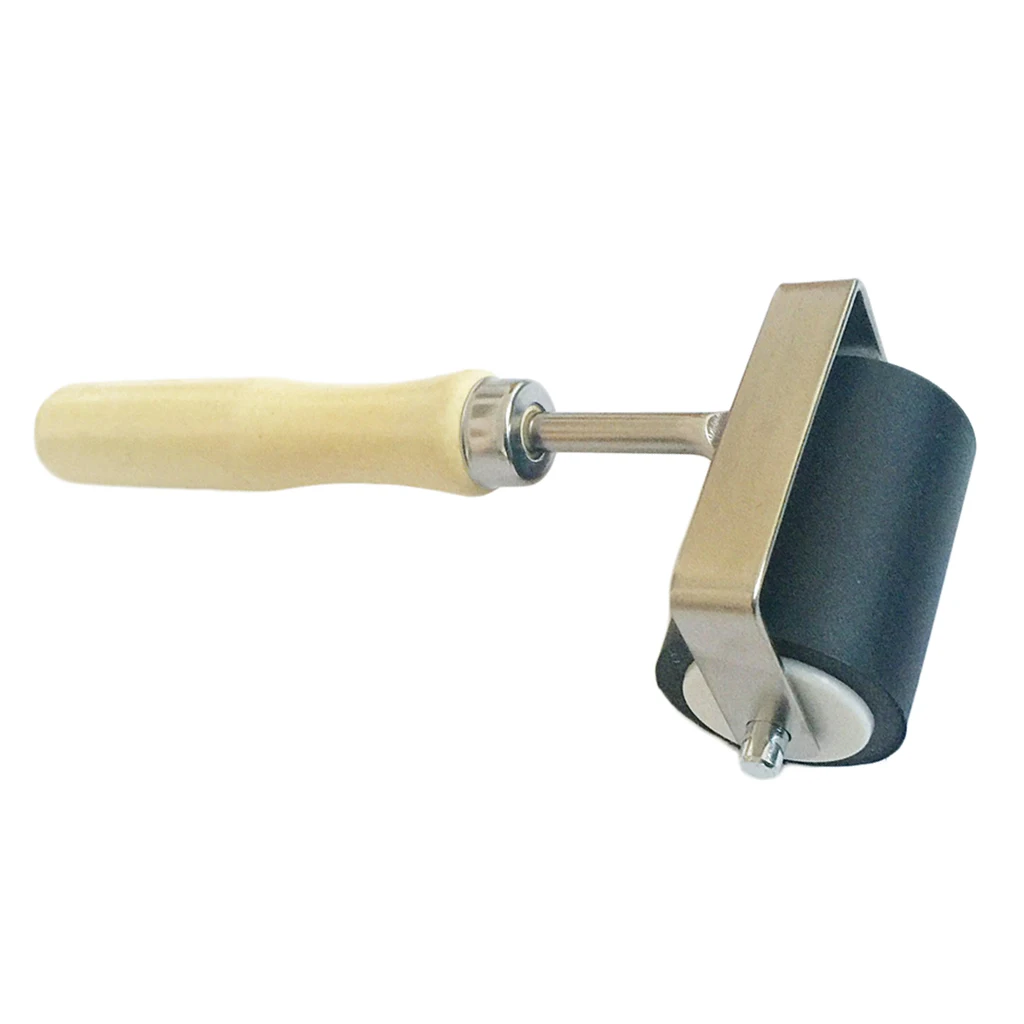 

Hard Rubber Brayer Roller 15cm/5.9inch for Printmaking Craft Projects