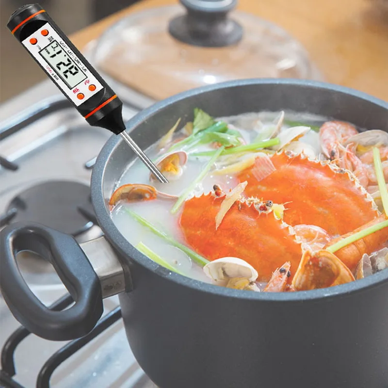 Новинка 1 шт. цифровой кухонный термометр для мяса воды молока приготовления пищи