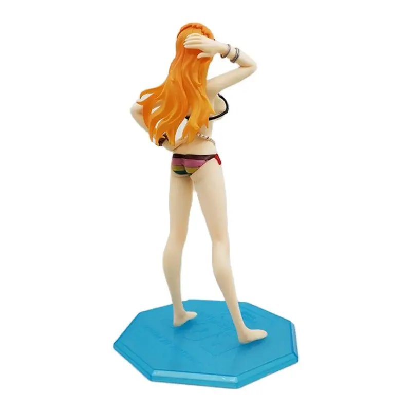 

20CM Anime Figure One Piece Nami Figure Toy Nami Swimsuit ver.Sanji Sister Vinsmoke Reiju Action Figure PVC Model Toy Figure