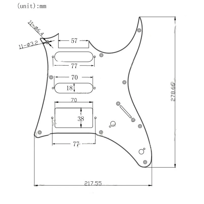 Набор черный жемчуг Электрогитары накладку загружено в сборе 1 Объем тон 5 способ