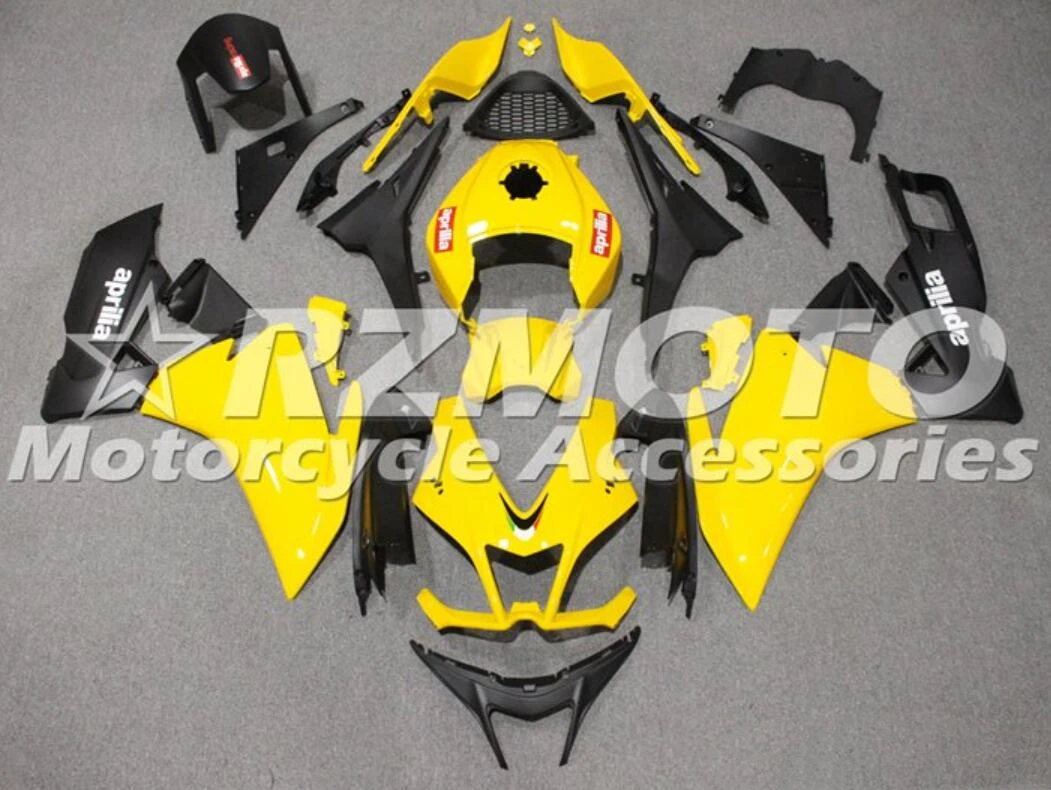 

High Quality Plastic Shell Motorcycle Fairing kit Fit For Aprilia RS4 50 RS125 2012 2013 2014 2015 Bodywork Set Custom Yellow