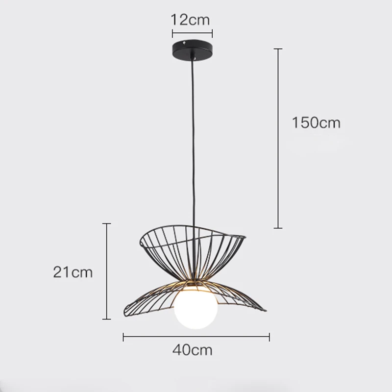 

Nordic style industrial chandelier bedroom attic Iron Chandelier kitchen household lighting hanging lamps decorative lighting