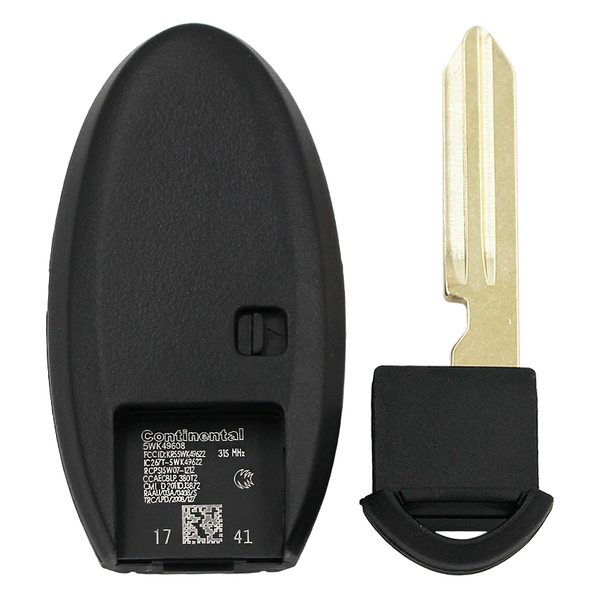 Новый дистанционный смарт ключ-брелок 4 кнопки 315 МГц с чипом ID46 для Infiniti A50L QX50 FX35