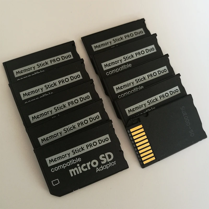 Переходник с TF на MS карта памяти card адаптер microSD PRO DUO подходит для камеры PSP