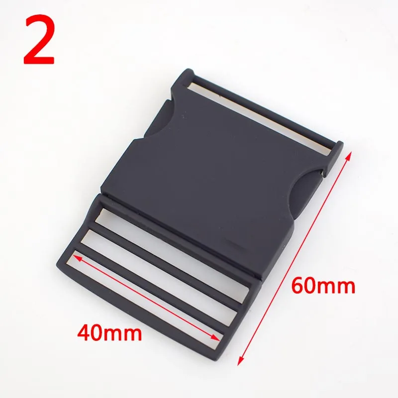 Meetee 2 шт. 40 мм металлические пряжки двойной регулируемый боковой ошейник для