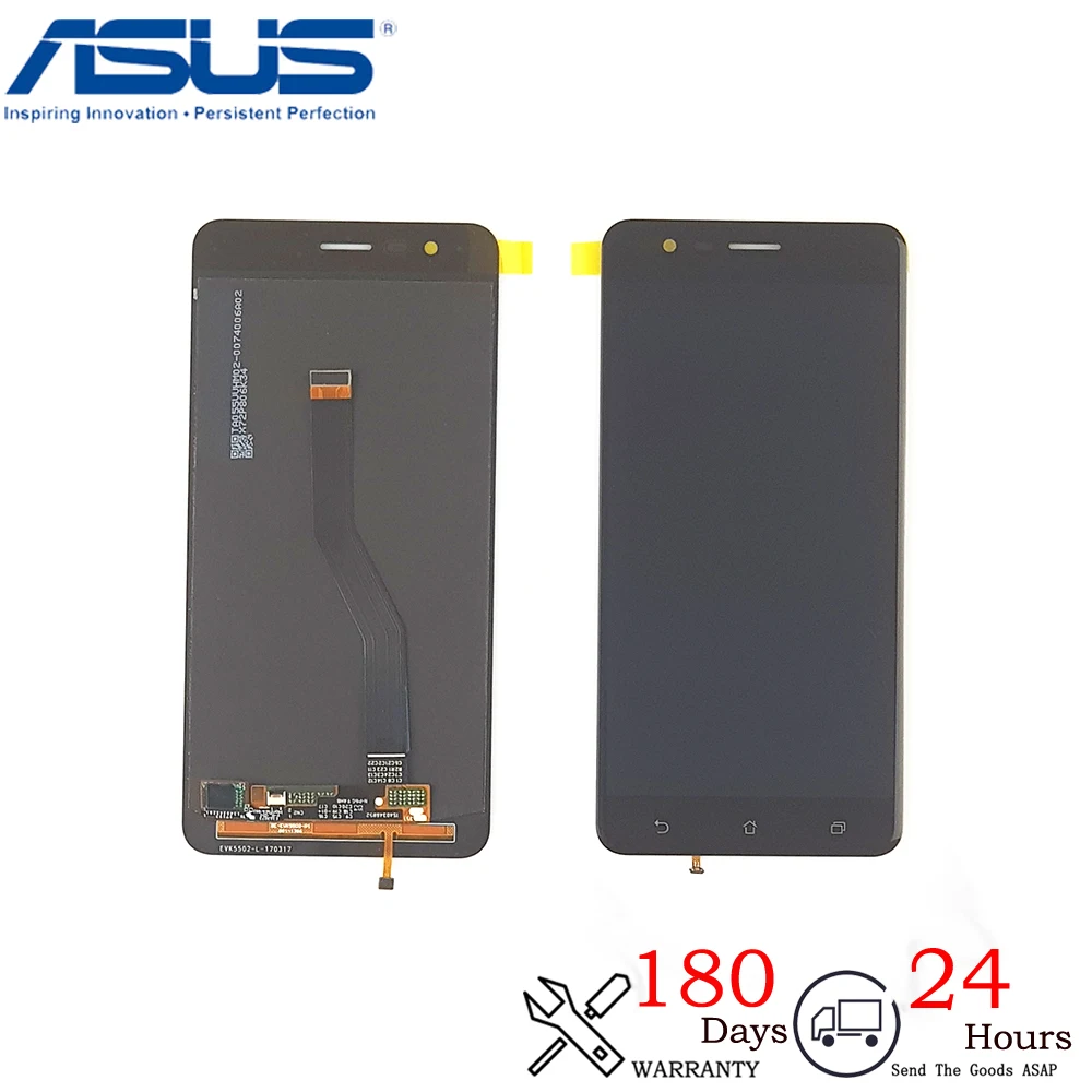 Новый 5 5-дюймовый дисплей для ASUS Zenfone 3 Zoom ZE553KL сенсорный ЖК-экран с дигитайзером S и