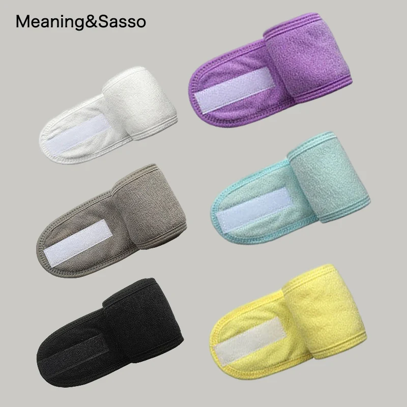 2 шт./упак. липучки йога оголовье Спорт повязки для волос Для женщин лента