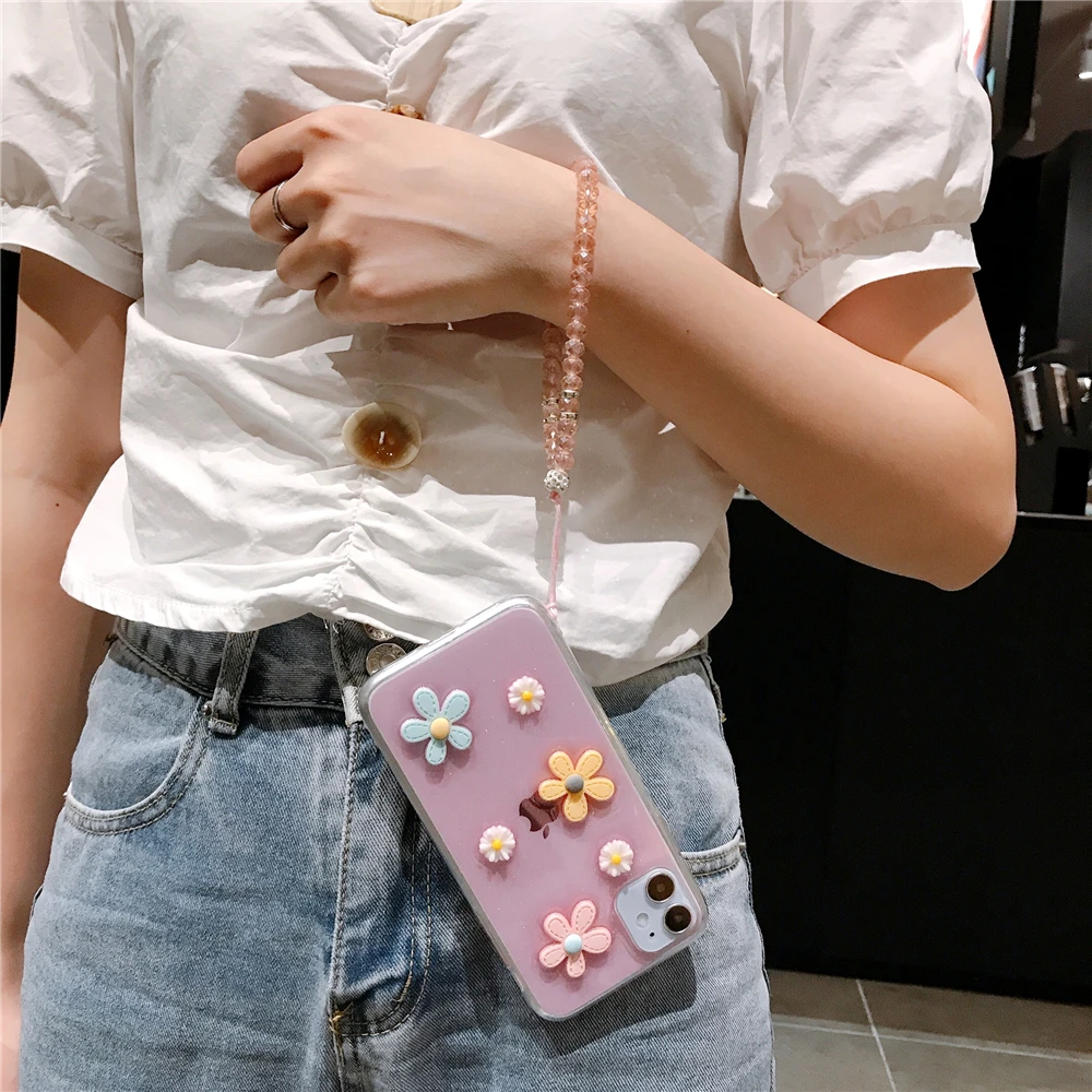 Fresh flowers Soft Case for iPhone 6 7 8 Plus 6SPlus 8Plus X XR XS 11 Pro MAX Luxury Cell Phone Back Cover SE 2020 | Мобильные