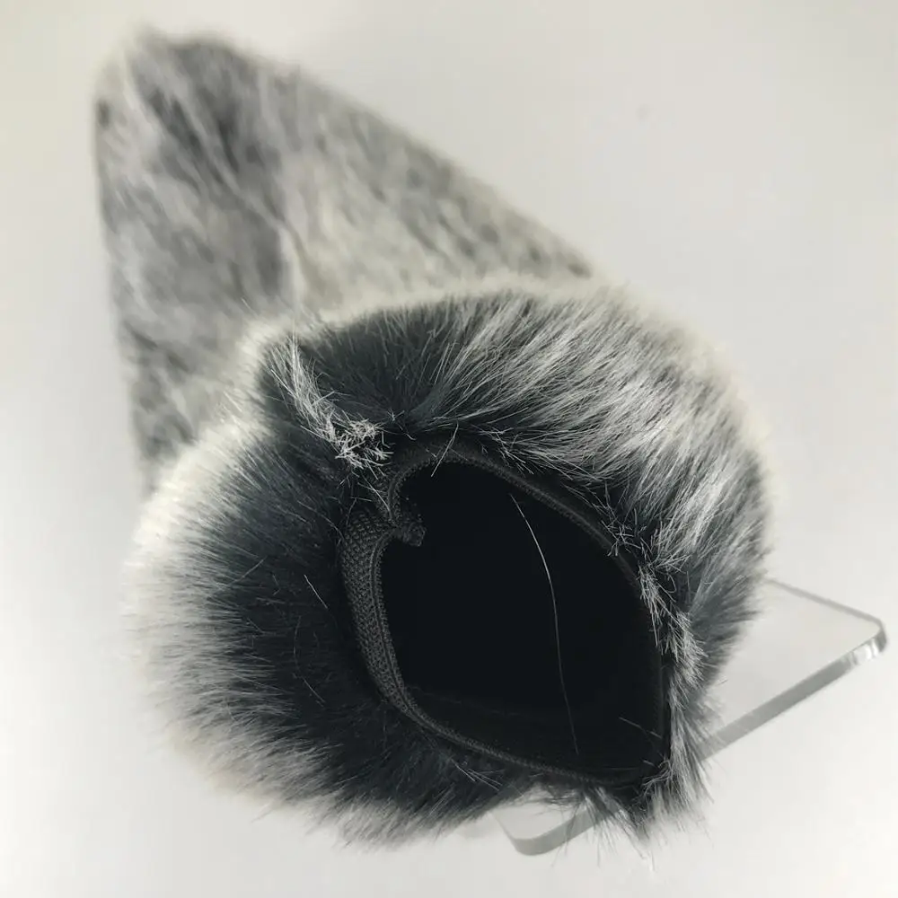 Открытый Furry для лобового стекла Sennheiser MKH416 P48U3 микрофон МХ 416 Mic ветрового