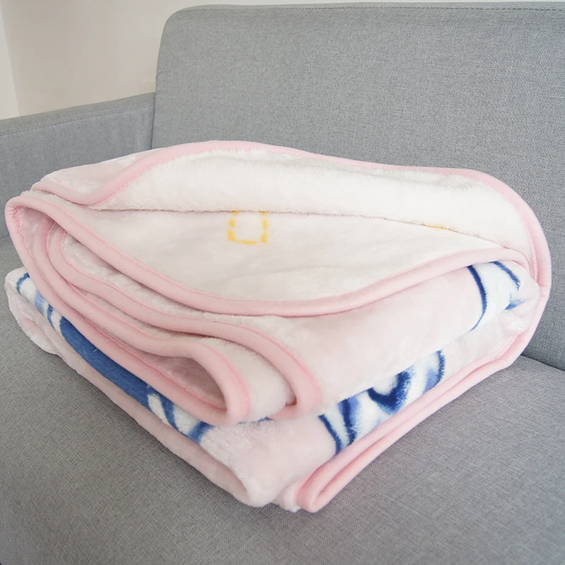Disney Light Pink Minnie Mouse Thick Warm Raschel Weighted Blanket Throw 120x140cm 900g | Дом и сад