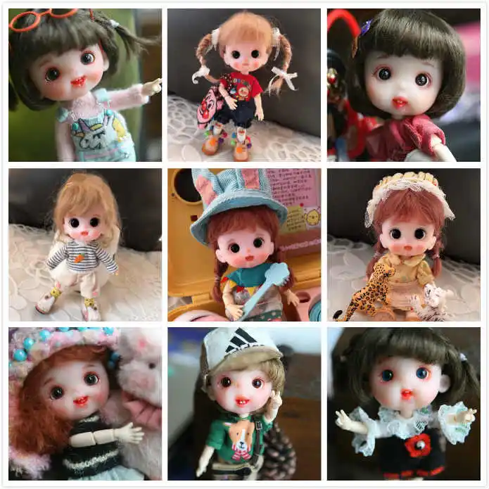 OB11 кукла ручной работы на заказ 1/8 BJD куклы OB продажа голова и Обнаженная