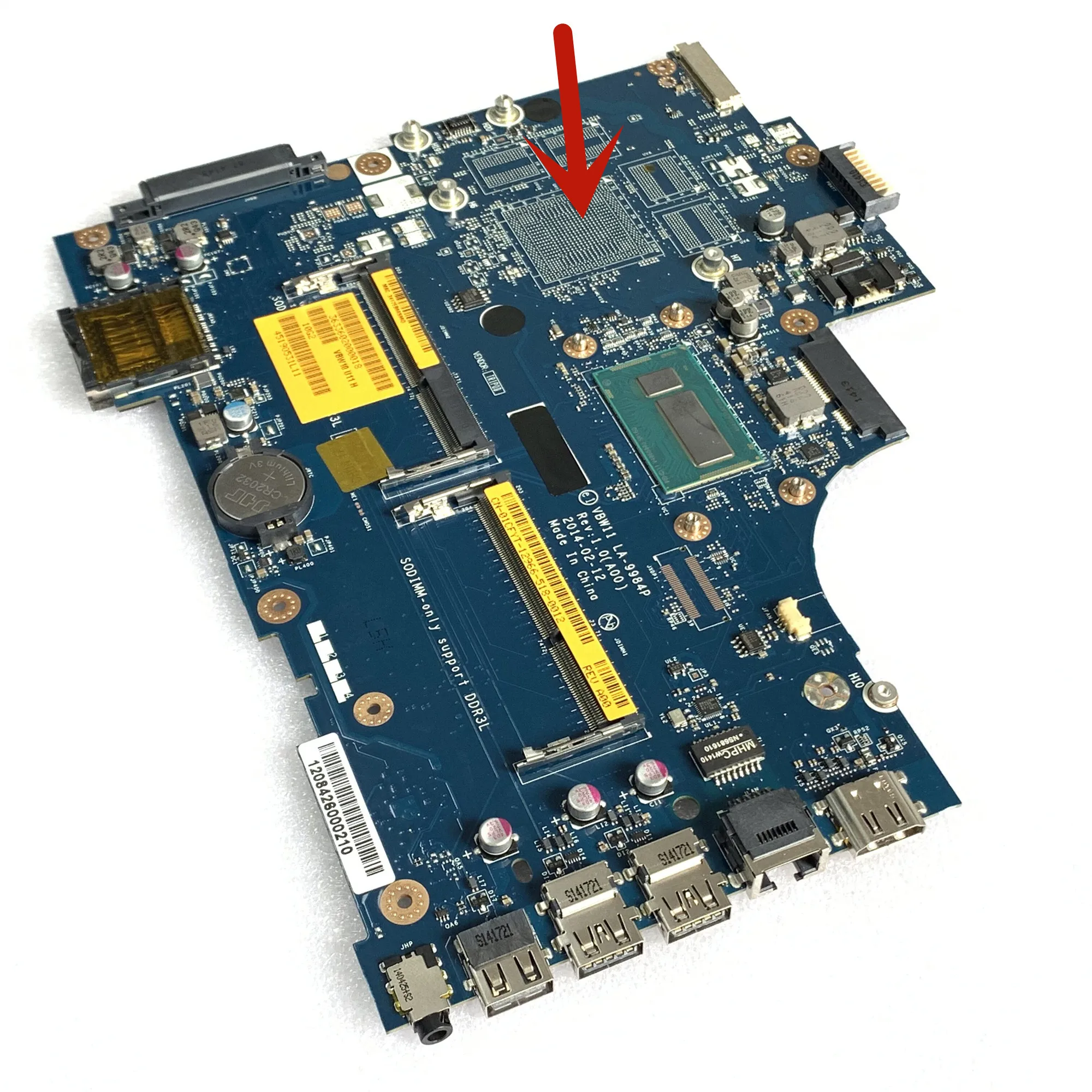Kefu LA-9984P I3-4010U для DELL INSPIRON 3737 5737 Материнская плата ноутбука CN-01CFYT 1CFYT Материнская плата ноутбука ПК