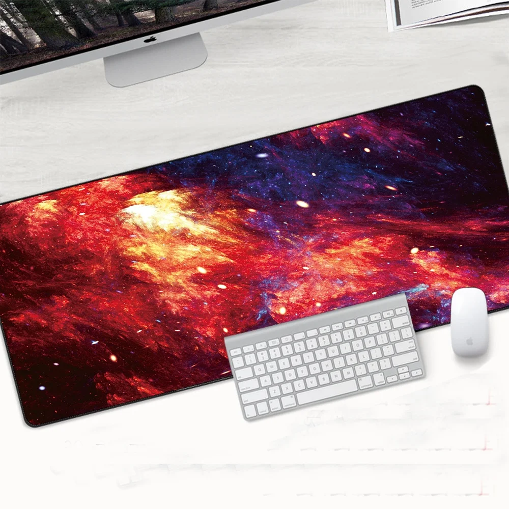 

Mousepad Computer Large Custom keyboard pad Mouse Mat Desk Mats Shiny Colorful Anti-slip Laptop Soft Table Mat Desktop Mouse Pad