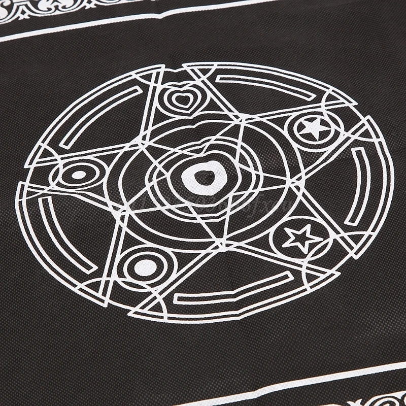 Pentacle Таро скатерть из нетканого материала игральные карты настольные игры