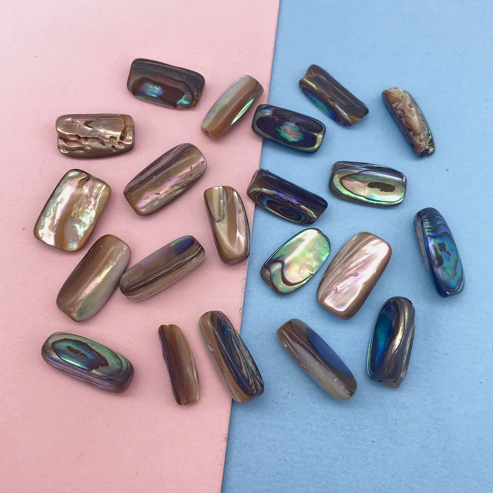 

Irregular Shape Jewellery Natural Abalone Shell Beads for Crafts Jewelry Making DIY Earrings Necklace Supplies Bead Accessories