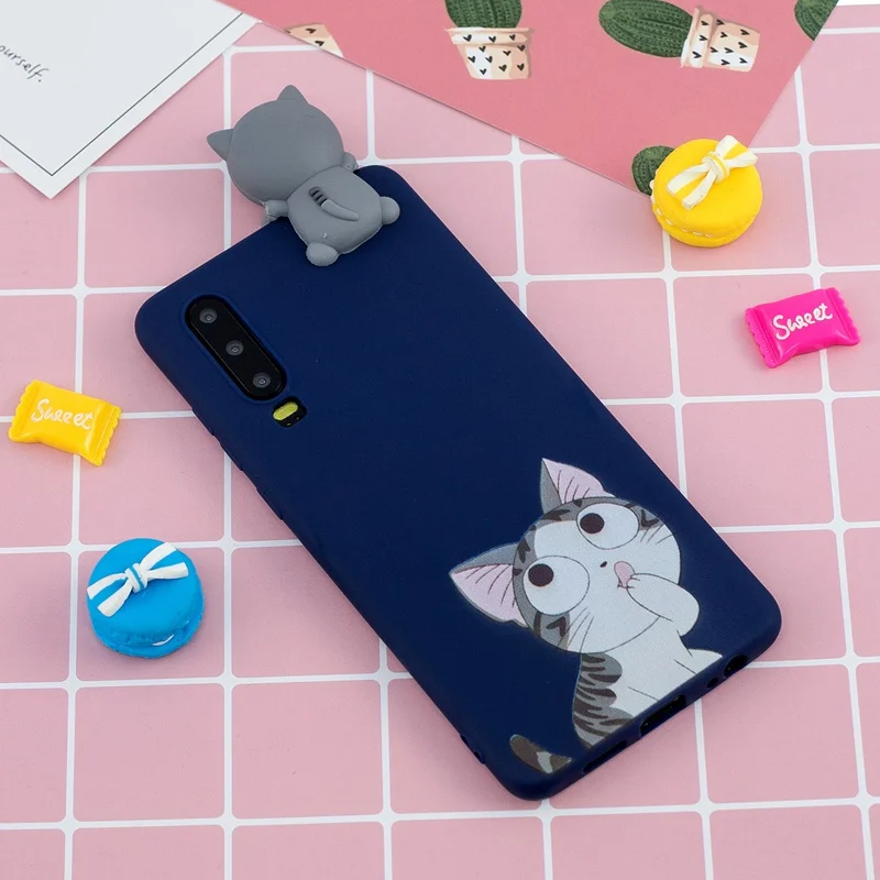 Для huawei P30 Lite чехол Pro Чехол 3D игрушки панда кошка мультфильм для силиконовый |