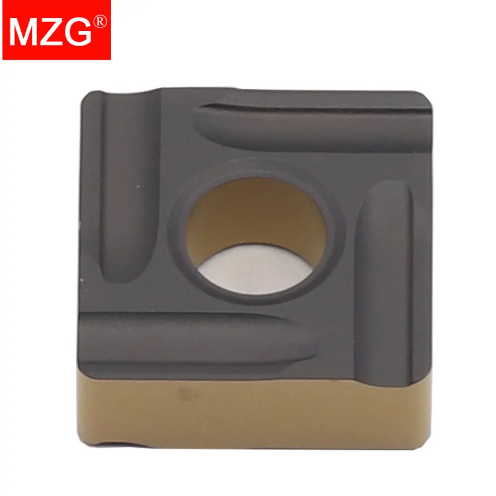 

MZG CNC 10PCS SNMG 1204 04 08 ZC32S Steel Machining Cutting Tool Lathe Turning Double Color CVD Coating Carbide Inserts