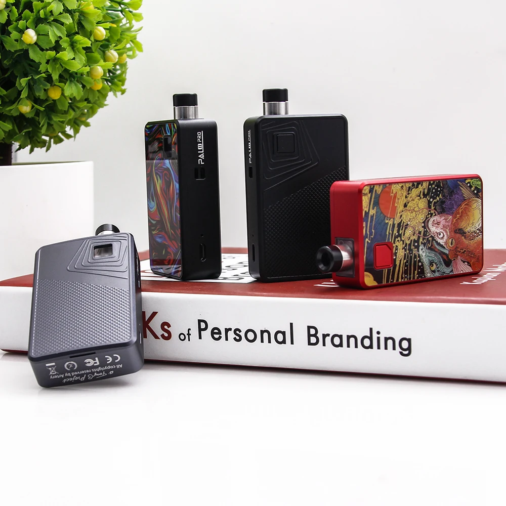 Оригинальный PAL 2 Pro Pod Vape комплект с 3 мл картридж MTL & DTL электронные сигареты