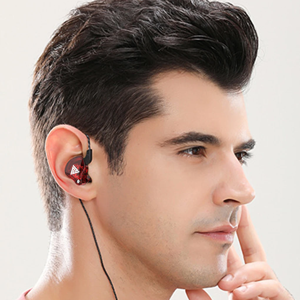 Разноцветные наушники-вкладыши QKZ AK6 PRO серии 3 5 мм с игровой гарнитурой Hi-Fi