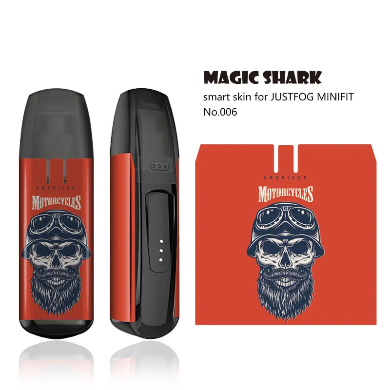 Волшебная Акула 2021 Новый стерео 3M лист череп Тигр Зонтик Вендетта наклейка