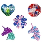 Горячая пуш-ап с пузырьками для взрослых, игрушка для снятия стресса, игрушки 1 шт. пуш-ап пузырь Непоседа сенсорные игрушка для аутистов особые потребности для снятия стресса поп-Непоседа куб игрушки