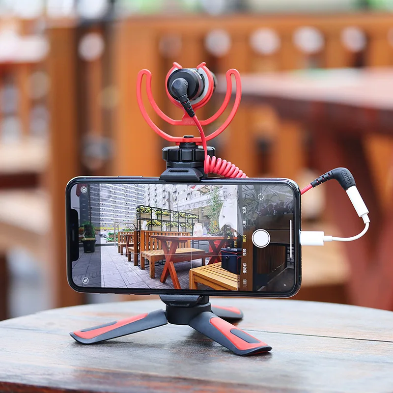 Ulanzi мобильный телефон штатив крепление Клип держатель стенд карманный мини