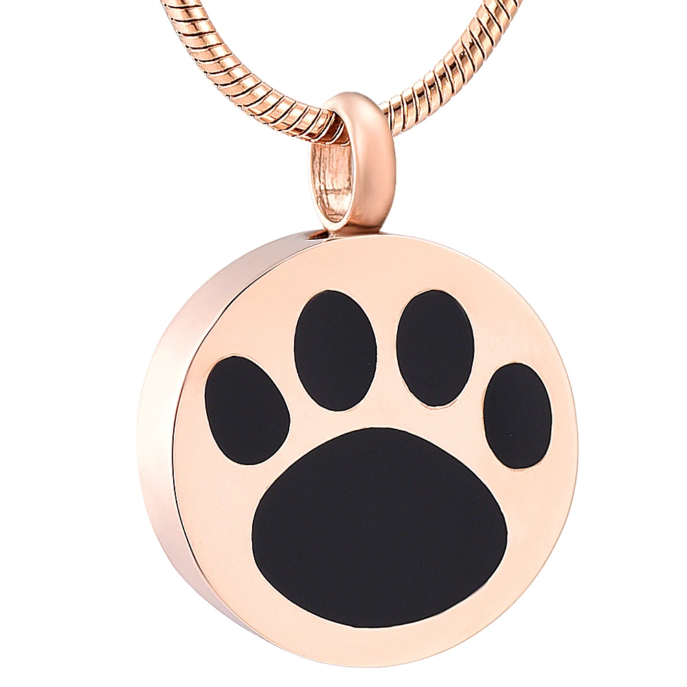 Ювелирные изделия в память о домашних животных украшения для кремации с принтом