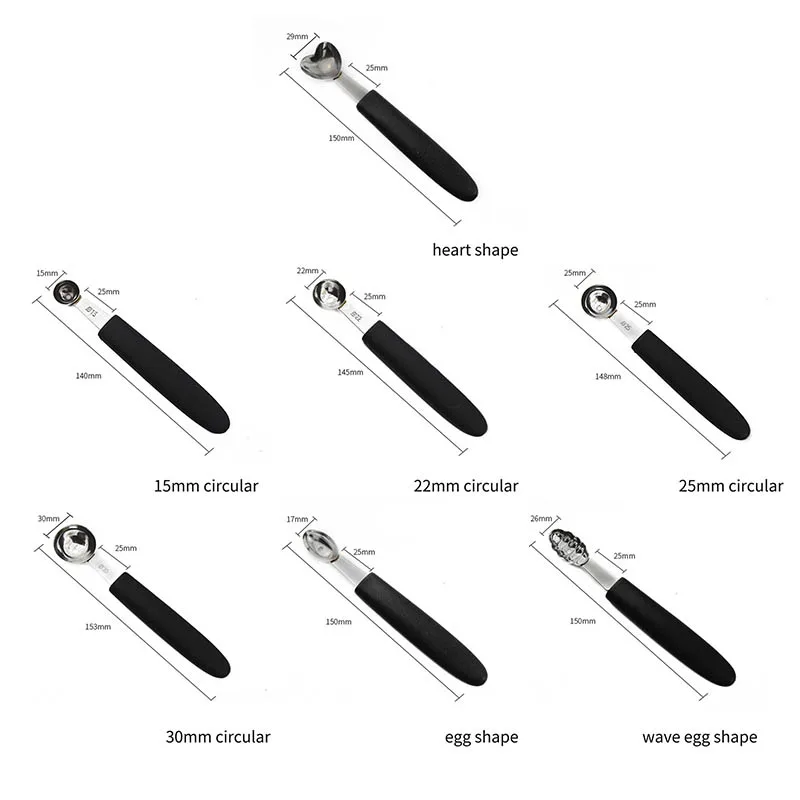 Ложка для мороженого портативная многофункциональная ложка из нержавеющей