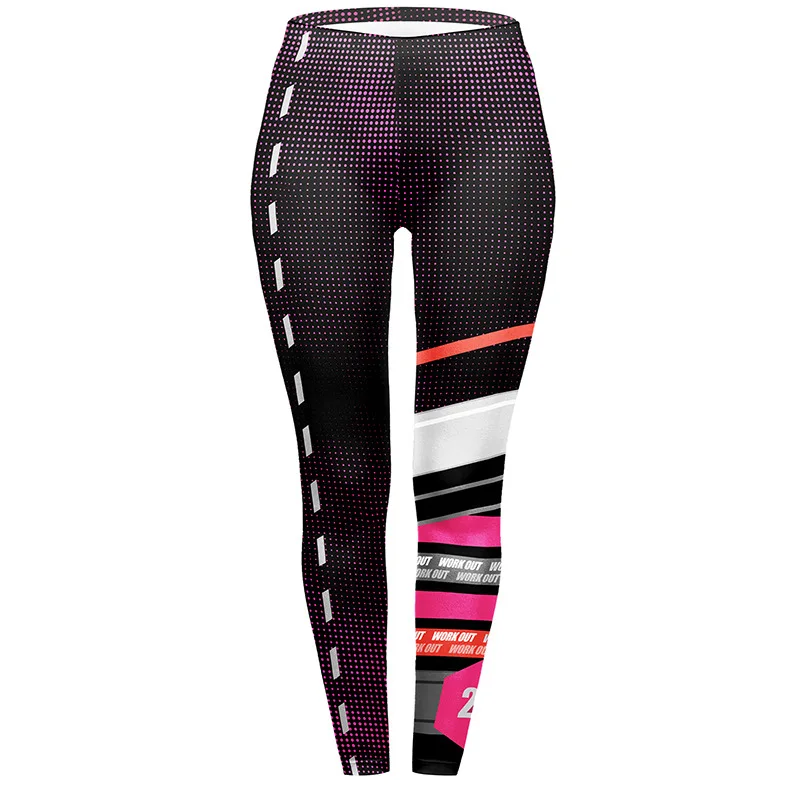 

Explosive Slim-fit Hip Tight Pants Fitness Sports Digital Printed Women's Leggings