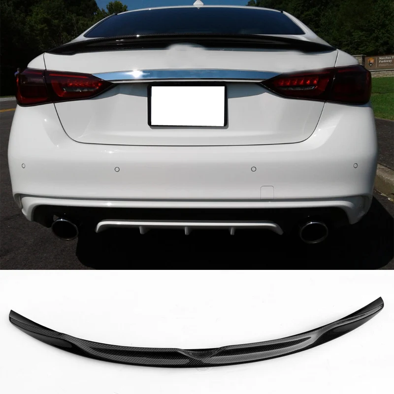 Спойлер для багажника из углеродного волокна в японском стиле Infiniti Q50 |