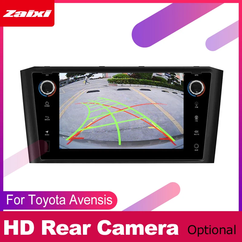 ZaiXi android автомобильный dvd gps мультимедийный плеер для Toyota Avensis 2003 ~ 2009 навигационный