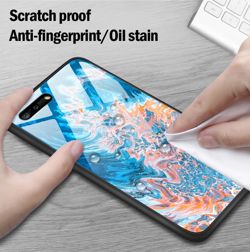 Закаленное Стекло чехол для iPhone 5S, se, 6, 6 S, 7, 8 Plus XR XS MAX чехол для Meizu M5 M6 M8 M9 Примечание 16th плюс противоударный Твердые чехлы