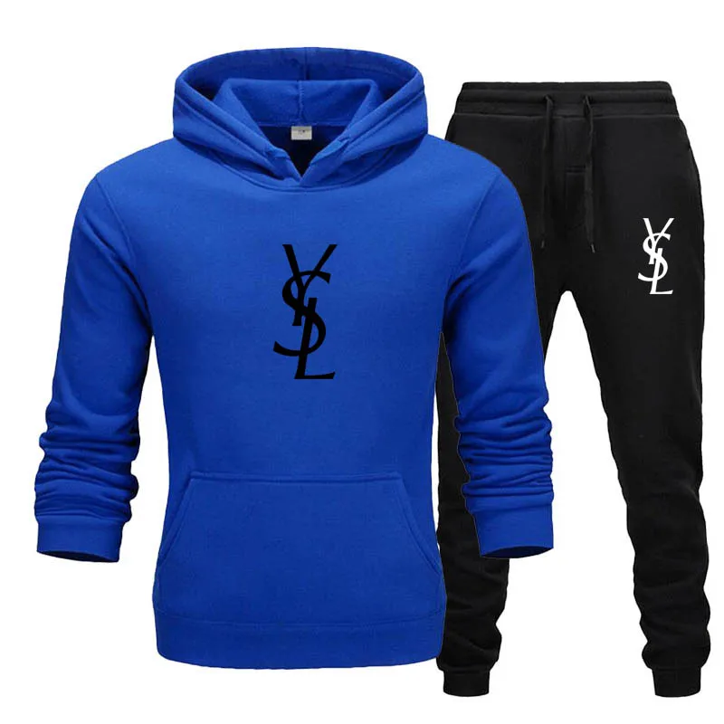 

2020 New Brand Men Tracksuits Outwear Hoodies Zipper sports suit Sets Male Sweatshirts Cardigan Men Set Clothing Pants plus size