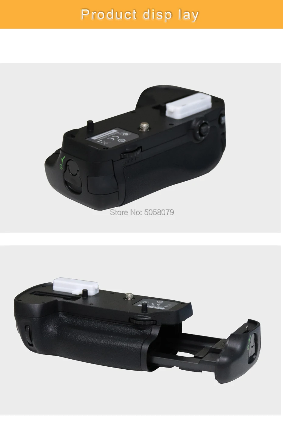 Вертикальный Аккумуляторный блок для Nikon D7100 D7200 поддержка MB-D15 EN-EL15 EN-EL15A 6 * AA |