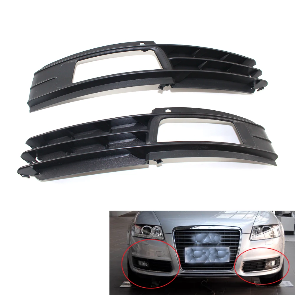 Пара Подходит для AUDI A6 C6 4F 2009 2011 передний бампер противотуманный светильник