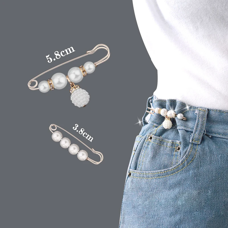 Женская Брошь с жемчугом булавка на лацкане свитер платье аксессуар застежке |