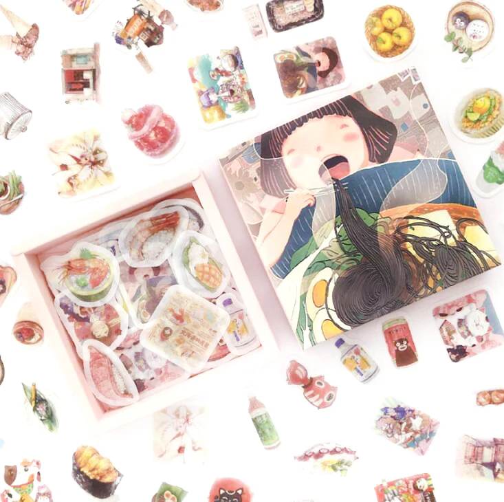 

1PC Tokyo Story Series Creative Sticker Decoration Handbook Material Diary DIY Stationery Stickers(ss-619)