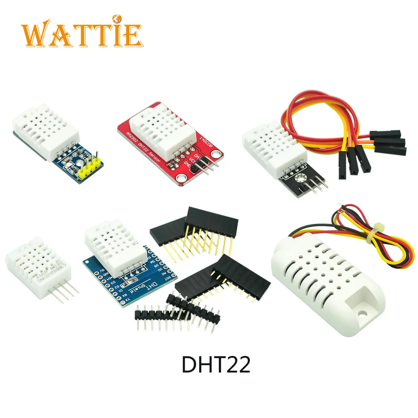 AM2302 AM2302B AM2301A DHT22 модуль температуры и влажности AAM2302b Датчик Зонд DHT D1 mini