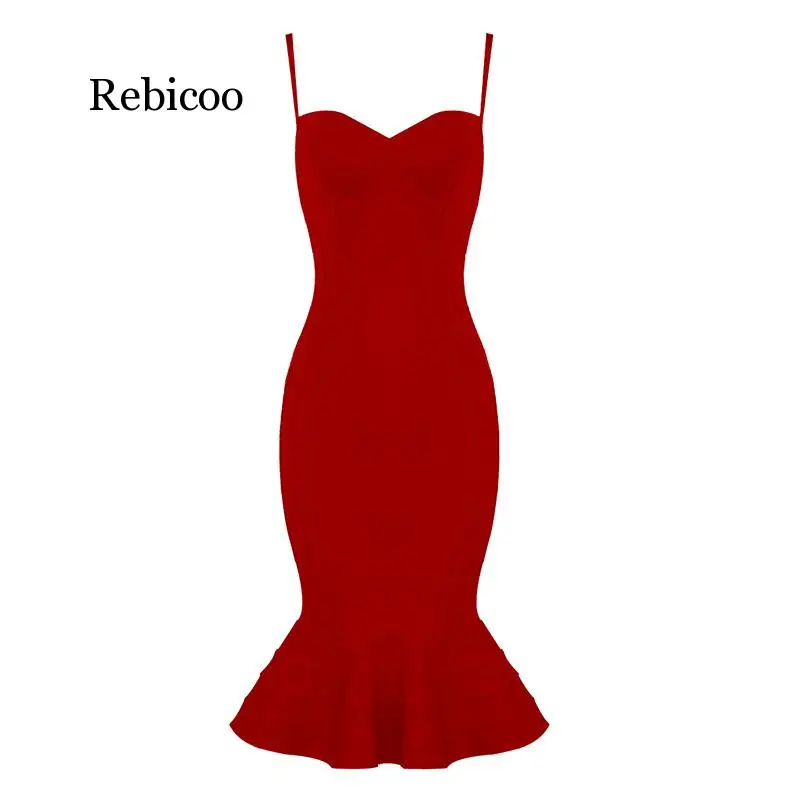 

High Quality Yellow Knee Length Rayon Bandage Dress Evening Party Elegant Dress