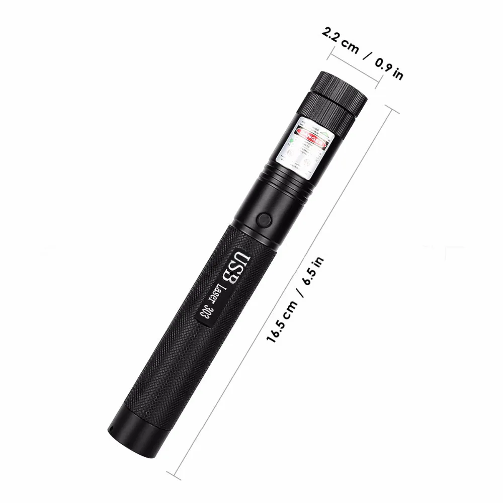 Лазерная указка с USB зарядкой 303 5 мВт|Лазеры| |
