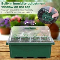 612 cells hole plant seeds grow box gardening sowing tray tools nursery seedling starter garden supplies