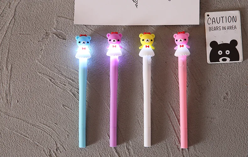 

4Pcs/Set Gel Pen Unicorn Pen Stationery Kawaii School Supplies Gel Ink Pen School Stationery Office Suppliers Pen Kids Gifts