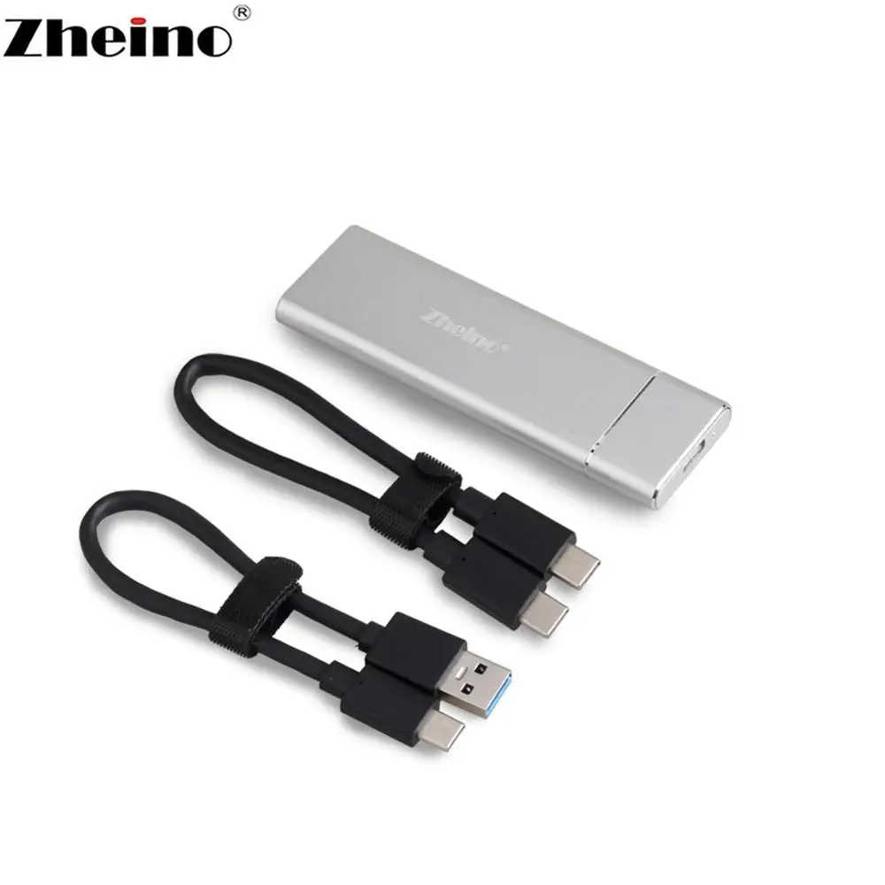 Zheino Type C к USB 3 1 портативный SSD 128 ГБ 256 512 ТБ алюминиевый внешний твердотельный