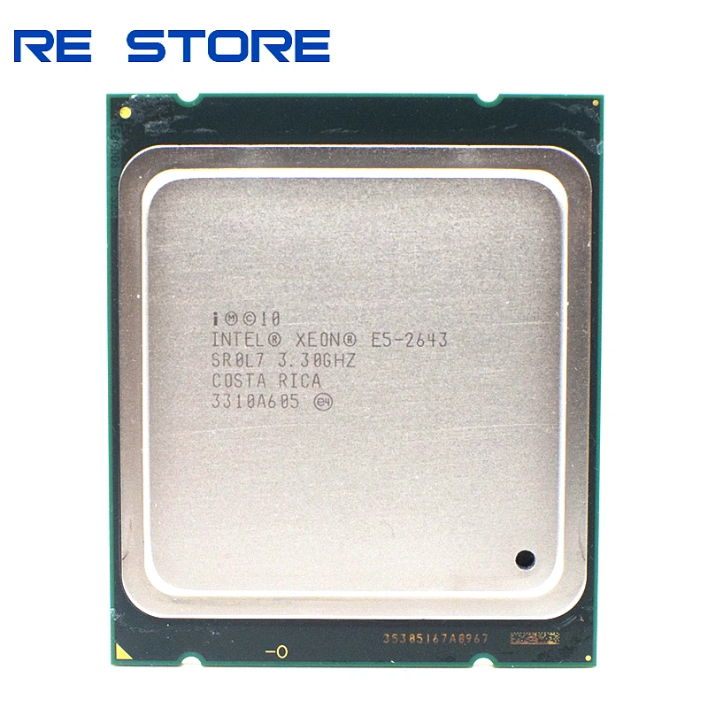 Процессор Intel Xeon E5 2643 4 ядерный 3 30 ГГц LGA 2011|Процессоры| |