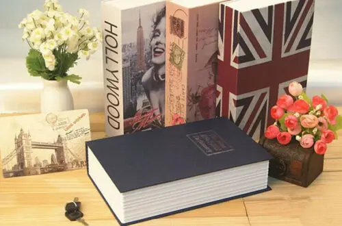 Home Decor Secret Dictionary Book Safe Money Cash Jewel Box Small Piggy Banks | Дом и сад