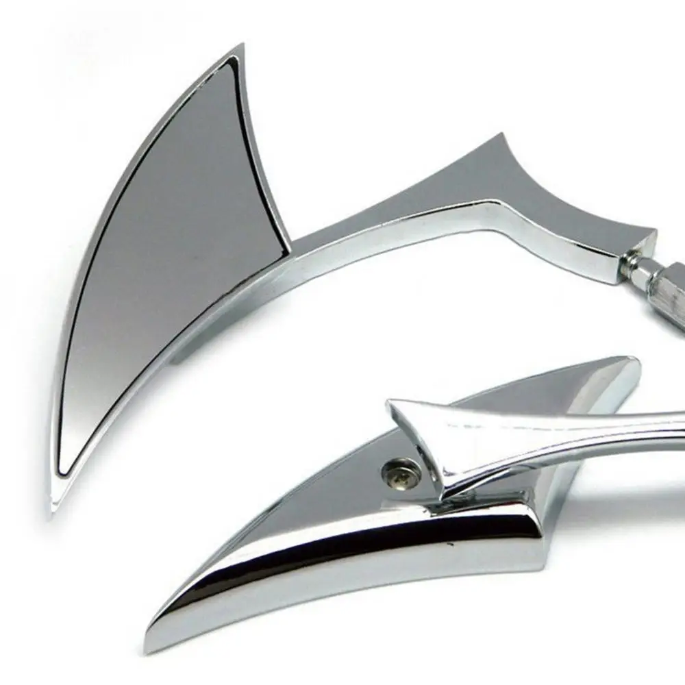 

85% Hot Sales!!! 2Pcs 8/10mm Universal Aluminum Alloy Motorcycle Bar End Side Rearview Mirrors