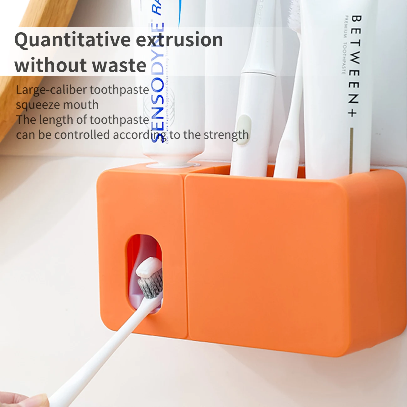 

Настенный Набор для выдавливания зубной пасты, автоматическая подставка для зубных щеток
