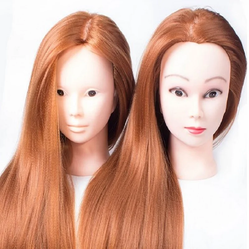 Манекен для волос CAMMITEVER манекен с/без головы макияжа с длинными волосами