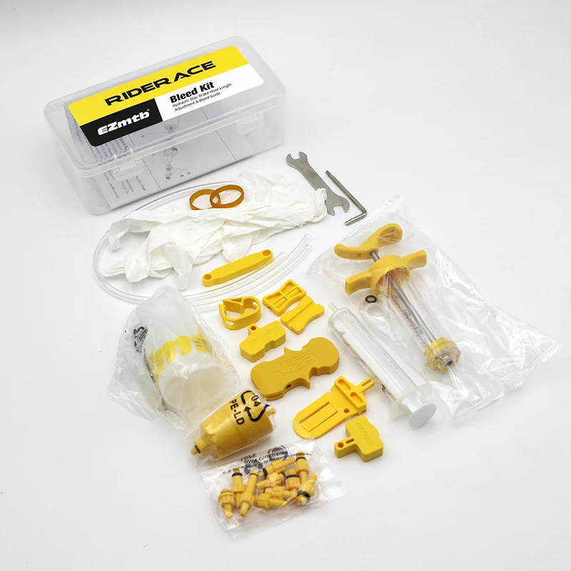 Профессиональный комплект для ремонта велосипедного гидравлического дискового