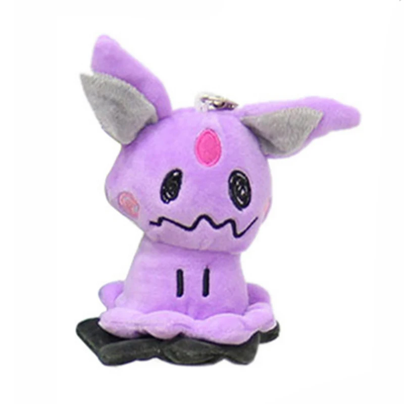 Espeon Mimikyu 10cm 10/лот Ditto Metamon Бульбазавр, чармандер, Сквиртл, снорлакс Пикачу, Eevee, Espeon, flarion, Jolteon, Sylveon, плюшевый умбреон, игрушка, розничная - Цвет: Espeon Mimikyu 10cm